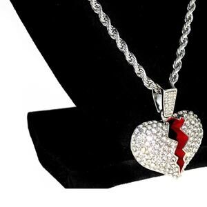 Broken Heart Necklace